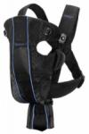 Baby bjorn рюкзак для переноски original облегченный air черный с голубым