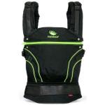 Эргономичный слинг-рюкзак для переноски ребенка Manduca "Black Line" [ Мандука Блэк Лайн ] - Screamin Green