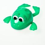 1TOY Заводная игрушка для ванны лягушка  Буль-Буль 