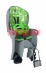 Велокресло Hamax Kiss+Шлем (серое с зеленой вставкой)